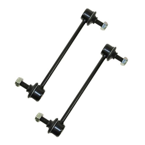 1999-00 Mazda Protege with 7.56in Sway Bar Links Front Driver & Passenger Side 2 Piece Sway Bar Link Set TRQ PSA55734