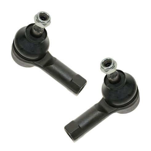 Mitsubishi Front Driver & Passenger Side 2 Piece Tie Rod Set TRQ PSA54972