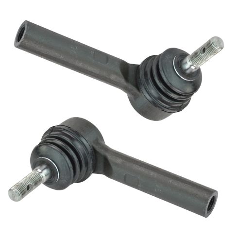 Jeep Dodge Chrysler Front Driver & Passenger Side 2 Piece Tie Rod Set TRQ PSA55023
