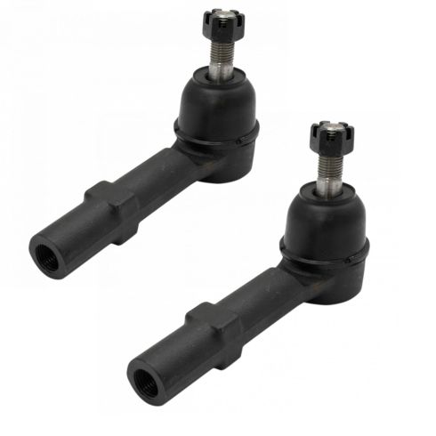 Chevrolet GMC Cadillac Front Driver & Passenger Side 2 Piece Tie Rod Set TRQ PSA55025
