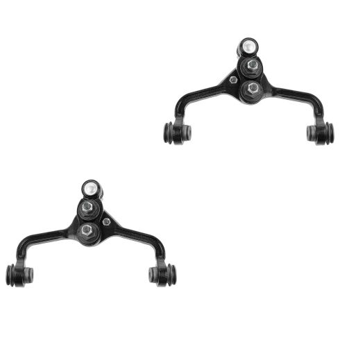1995-02 Ford Lincoln Mercury Front Driver & Passenger Side 2 Piece Control Arm with Ball Joint Set TRQ PSA62444