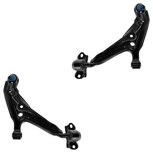 1999-02 Infiniti G20 Front Driver & Passenger Side Lower 2 Piece Control Arm with Ball Joint Set TRQ PSA62451