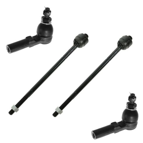 Buick Cadillac Pontiac Olds Front 4 Piece Tie Rod Set TRQ PSA55044