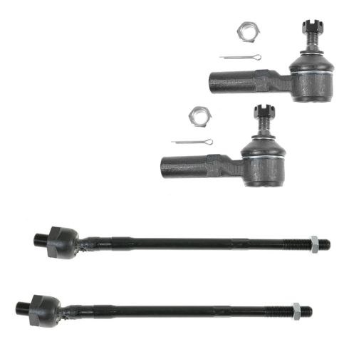 Nissan Altima Maxima Front 4 Piece Tie Rod Set TRQ PSA55046