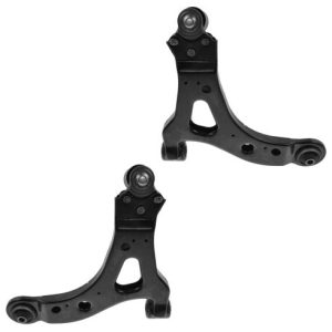 Chevrolet Buick Pontiac Saturn Front Driver & Passenger Side 2 Piece Control Arm with Ball Joint Set TRQ PSA62472