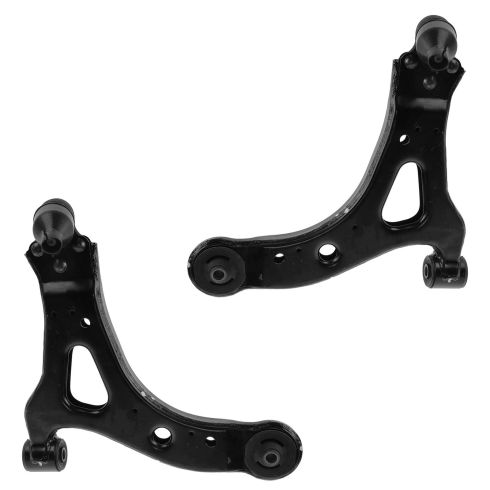 Chevrolet Buick Pontiac Saturn Front Driver & Passenger Side 2 Piece Control Arm with Ball Joint Set TRQ PSA62472