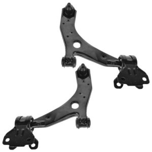 2010-13 Mazda 3 Front Driver & Passenger Side 2 Piece Control Arm with Ball Joint Set TRQ PSA62473