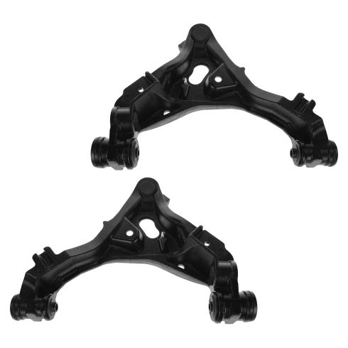 Ford Lincoln Front Driver & Passenger Side 2 Piece Control Arm with Ball Joint Set TRQ PSA62474