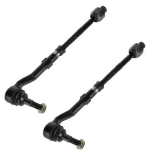 BMW Front Driver & Passenger Side 2 Piece Tie Rod Set TRQ PSA54747