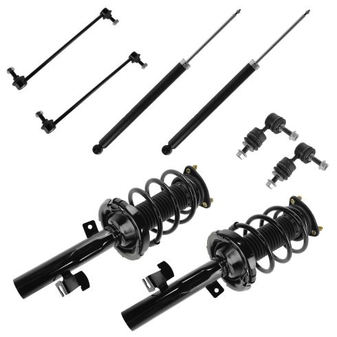 Mazda 3 5 Front & Rear 8 Piece Suspension Kit TRQ PSA56214