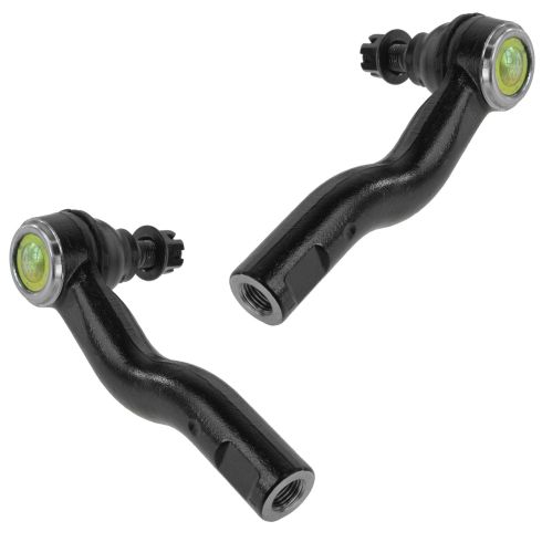 2003-08 Mazda 6 Front Driver & Passenger Side Outer 2 Piece Tie Rod Set TRQ PSA55071