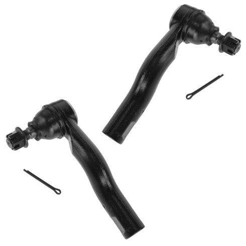 2003-08 Mazda 6 Front Driver & Passenger Side Outer 2 Piece Tie Rod Set TRQ PSA55071