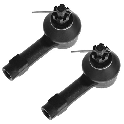 2002-07 Mitsubishi Lancer Front Inner & Outer 4 Piece Tie Rod Set TRQ PSA55077