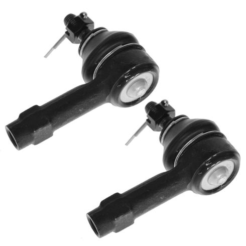 2002-07 Mitsubishi Lancer Front Inner & Outer 4 Piece Tie Rod Set TRQ PSA55077