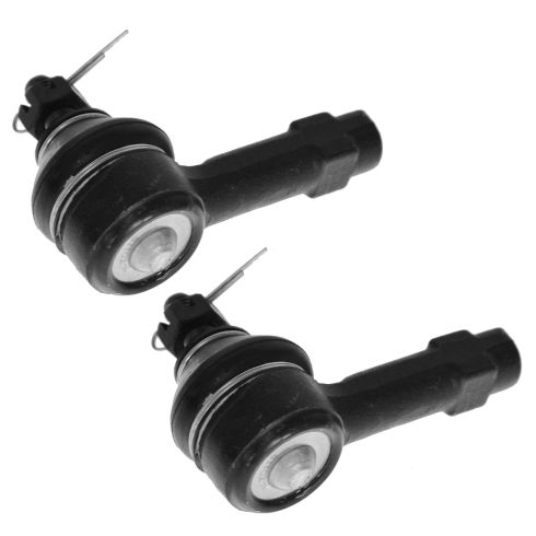 2002-07 Mitsubishi Lancer Front Inner & Outer 4 Piece Tie Rod Set TRQ PSA55077