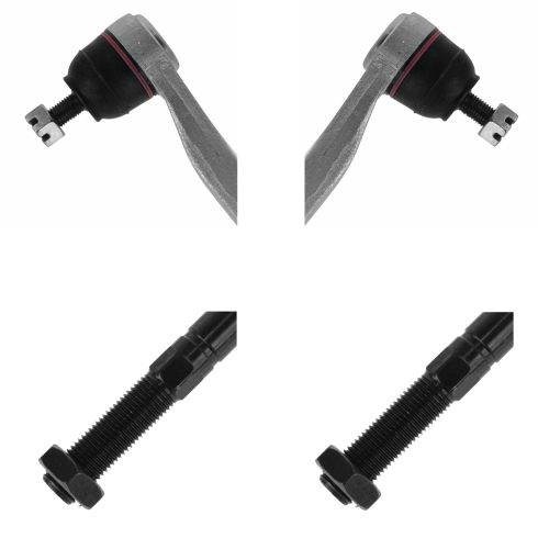 Honda Accord Acura CL TL Front 4 Piece Tie Rod Set TRQ PSA55079