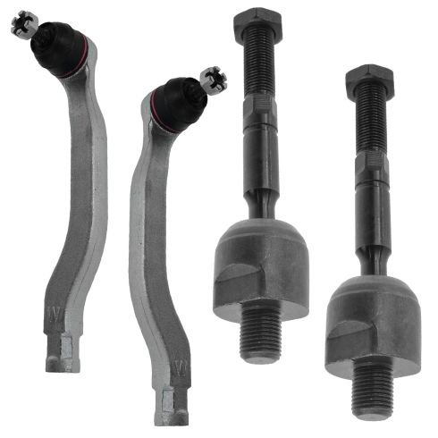 Honda Accord Acura CL TL Front 4 Piece Tie Rod Set TRQ PSA55079