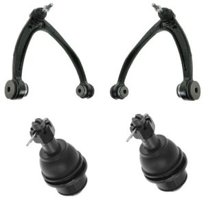 Chevrolet GMC Cadillac Front 4 Piece Control Arm with Ball Joint Set TRQ PSA56241