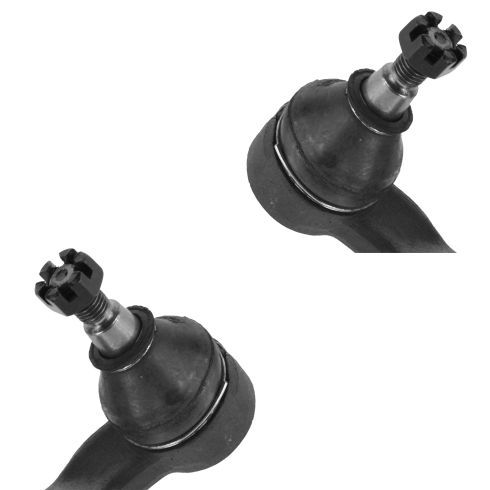 Mazda 3 5 Front Driver & Passenger Side 2 Piece Tie Rod Set TRQ PSA55084