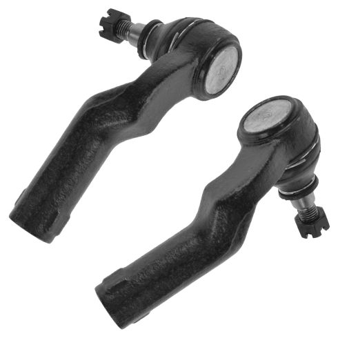 Mazda 3 5 Front Driver & Passenger Side 2 Piece Tie Rod Set TRQ PSA55084