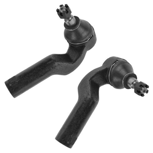 Mazda 3 5 Front Driver & Passenger Side 2 Piece Tie Rod Set TRQ PSA55084