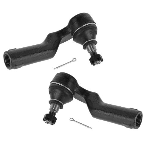 Mazda 3 5 Front Driver & Passenger Side 2 Piece Tie Rod Set TRQ PSA55084