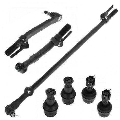 2005-07 Ford Front 7 Piece Steering & Suspension Kit TRQ PSA56242