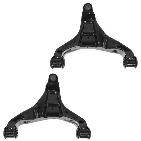 Dodge Mercedes Benz Freightliner Front Driver & Passenger Side 2 Piece Control Arm with Ball Joint Set TRQ PSA62484
