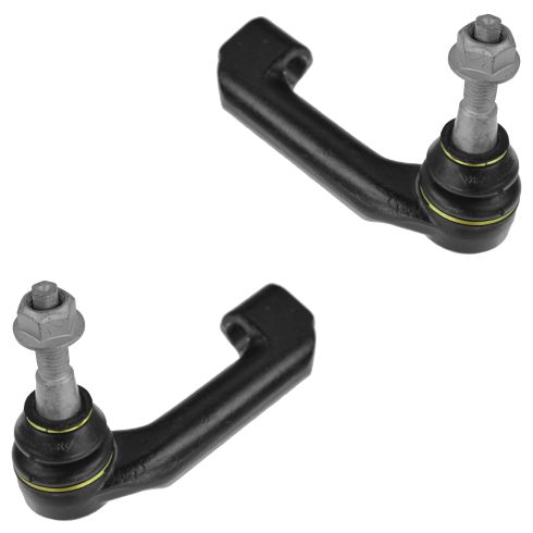 Ford Lincoln Front Driver & Passenger Side 2 Piece Tie Rod Set TRQ PSA55095