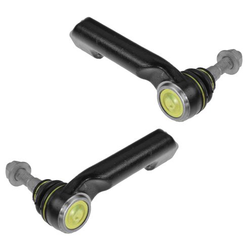 Ford Lincoln Front Driver & Passenger Side 2 Piece Tie Rod Set TRQ PSA55095