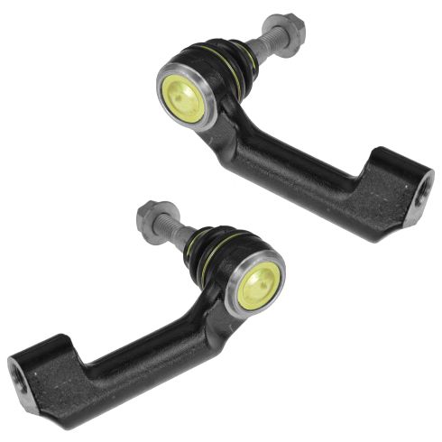 Ford Lincoln Front Driver & Passenger Side 2 Piece Tie Rod Set TRQ PSA55095