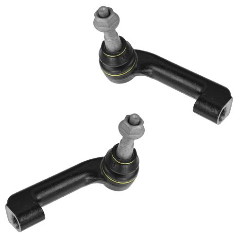 Ford Lincoln Front Driver & Passenger Side 2 Piece Tie Rod Set TRQ PSA55095