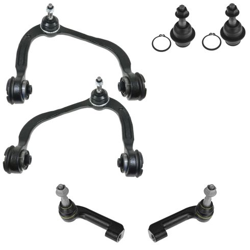 Ford Lincoln Front 6 Piece Steering & Suspension Kit TRQ PSA58825