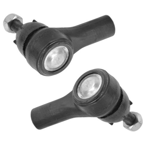 Volvo Front Driver & Passenger Side 2 Piece Tie Rod Set TRQ PSA55097