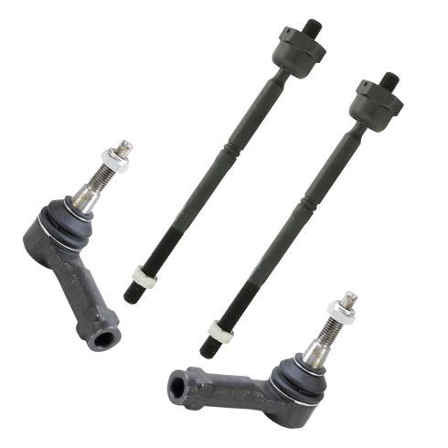 Ford F150 Lincoln Mark LT Front 4 Piece Tie Rod Set TRQ PSA55123