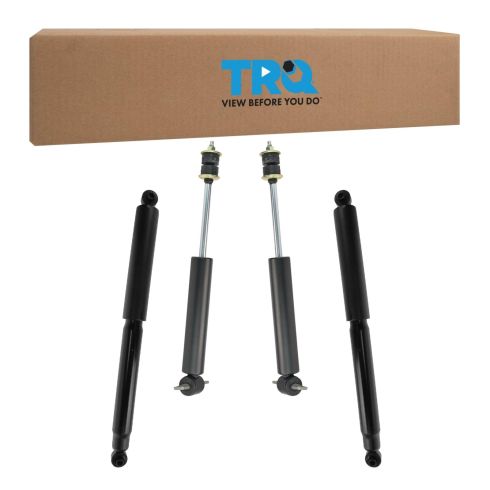 Dodge Dakota Durango Front & Rear 4 Piece Shock Absorber Set TRQ SBA60103