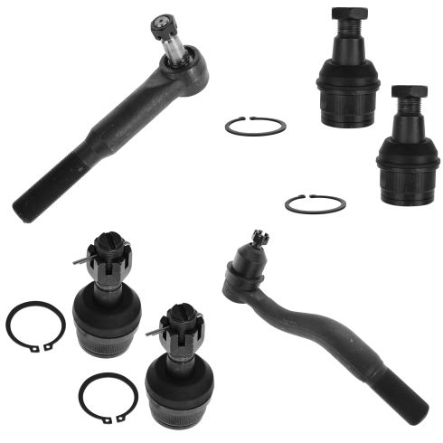 Ford Front 6 Piece Steering & Suspension Kit TRQ PSA56277