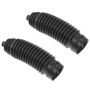 Front Driver & Passenger Side 2 Piece Steering Rack & Pinion Bellows Set TRQ PSA66641