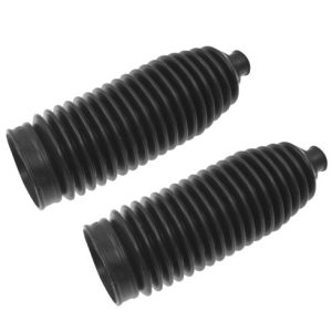 Front Driver & Passenger Side 2 Piece Steering Rack & Pinion Bellows Set TRQ PSA00006