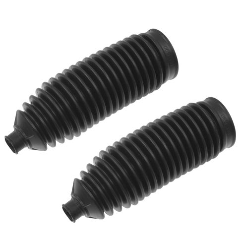 Front Driver & Passenger Side 2 Piece Steering Rack & Pinion Bellows Set TRQ PSA00006