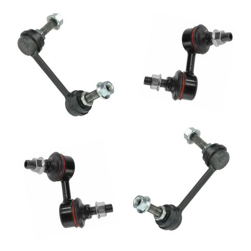 2002-06 Honda CR-V Front & Rear 4 Piece Sway Bar Link Set TRQ PSA55841