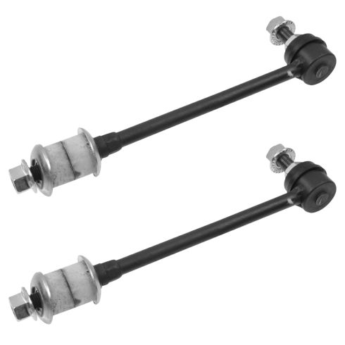 Nissan Pathfinder Infiniti QX4 Rear Driver & Passenger Side 2 Piece Sway Bar Link Set TRQ PSA55843
