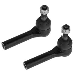 Chevrolet GMC Hummer Front Driver & Passenger Side 2 Piece Tie Rod Set TRQ PSA55163