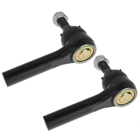 Chevrolet GMC Hummer Front Driver & Passenger Side 2 Piece Tie Rod Set TRQ PSA55163