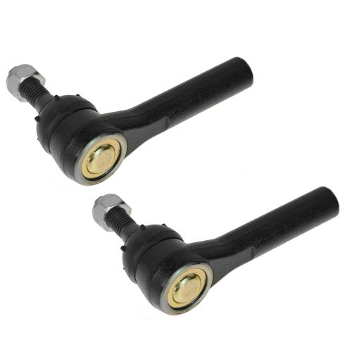 Chevrolet GMC Hummer Front Driver & Passenger Side 2 Piece Tie Rod Set TRQ PSA55163
