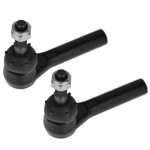 Chevrolet GMC Hummer Front Driver & Passenger Side 2 Piece Tie Rod Set TRQ PSA55163