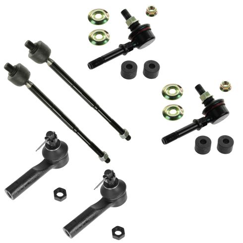 Nissan 200SX Sentra Front 6 Piece Steering & Suspension Kit TRQ PSA58955