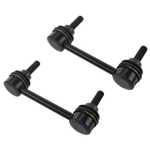 Hummer H3 H3T Front Driver & Passenger Side 2 Piece Sway Bar Link Set TRQ PSA55858