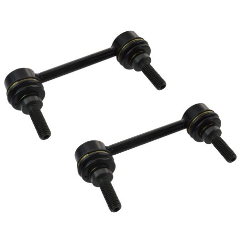 Hummer H3 H3T Front Driver & Passenger Side 2 Piece Sway Bar Link Set TRQ PSA55858