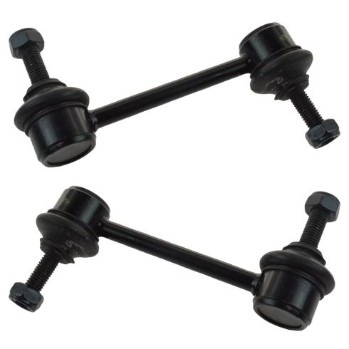 Ford Lincoln Rear Driver & Passenger Side 2 Piece Sway Bar Link Set TRQ PSA55862